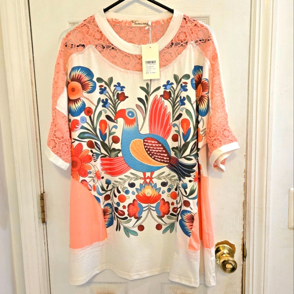 Southern Stitch NWT Womens Top Large